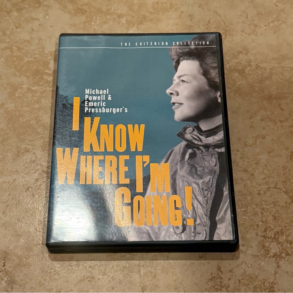 The criterion collection I know where I’m going DVD